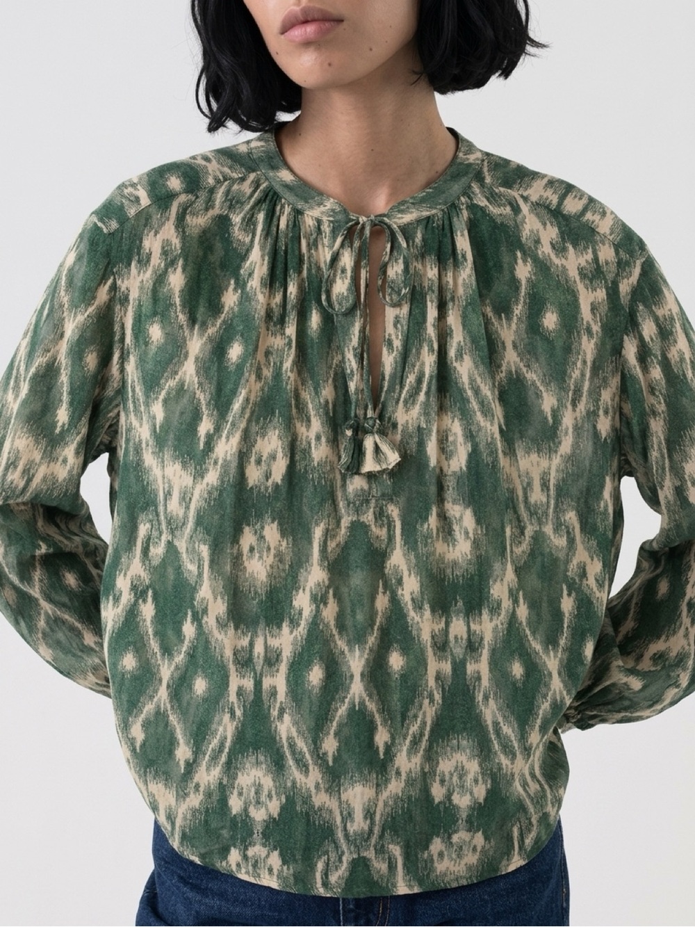 Bs&sh MENAELLE top blouse NWTs $265 Med